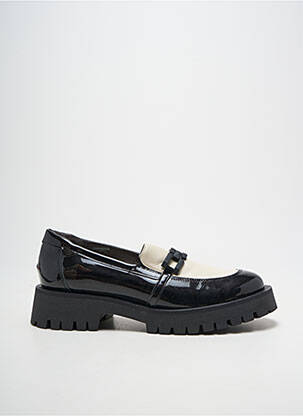 Mocassins matière lisse talon de 4 à 6cm noir SOFTWAVES femme