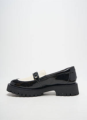 Mocassins matière lisse talon de 4 à 6cm noir SOFTWAVES femme