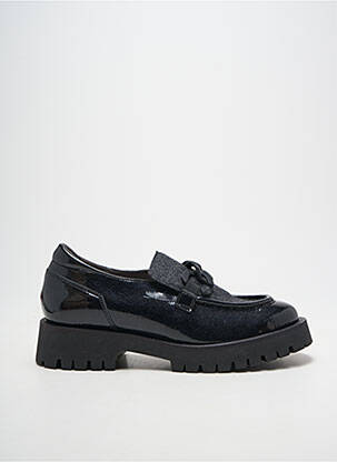 Mocassins type de semelle amortissante talon de 4 à 6cm noir SOFTWAVES femme