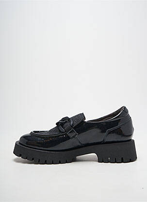 Mocassins type de semelle amortissante talon de 4 à 6cm noir SOFTWAVES femme