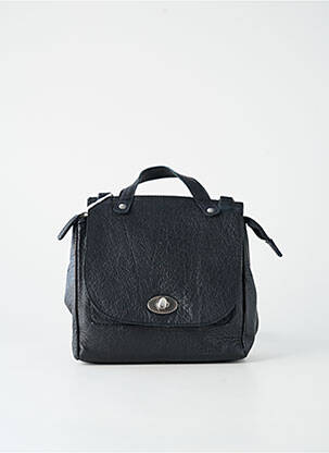Sac à dos poches noir LEA.TONI femme
