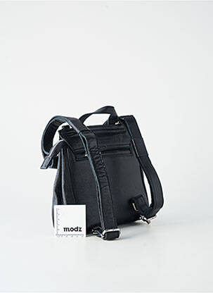 Sac à dos poches noir LEA.TONI femme
