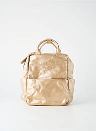 Sac à dos effet matière satinée or LEA.TONI femme
