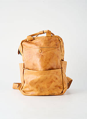Sac à dos poches marron LEA.TONI femme
