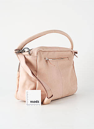 Sac doublure textile forme rectangulaire rose LEA.TONI femme