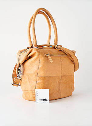 Sac type de porter main forme rectangulaire marron LEA.TONI femme