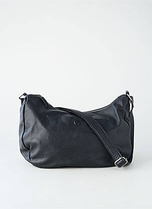 Sac doublure textile forme rectangulaire noir LEA.TONI femme