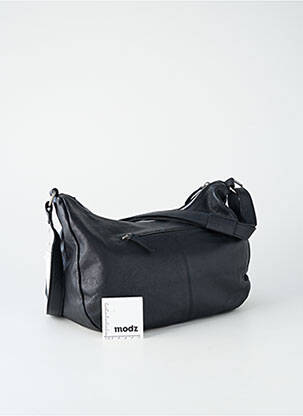Sac doublure textile forme rectangulaire noir LEA.TONI femme