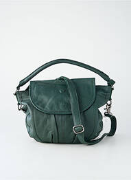 Sac type de porter main forme rectangulaire vert LEA.TONI femme