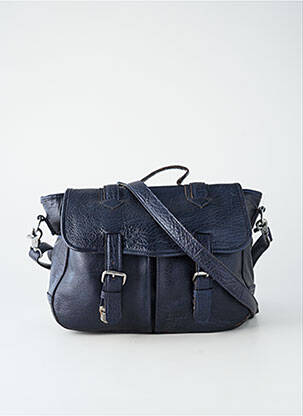 Sac doublure textile forme rectangulaire noir LEA.TONI femme