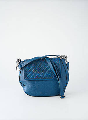 Sac doublure textile bleu LEA.TONI femme