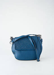 Sac doublure textile bleu LEA.TONI femme