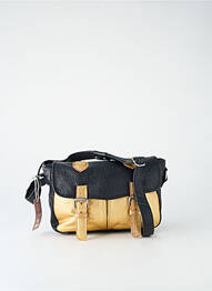 Sac doublure textile forme rectangulaire noir LEA.TONI femme