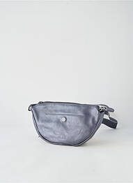 Sac fermeture zippée forme rectangulaire gris LEA.TONI femme