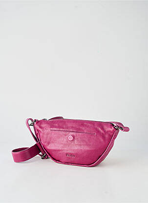 Sac multipoches forme rectangulaire violet LEA.TONI femme