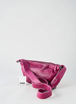Sac multipoches forme rectangulaire violet LEA.TONI femme