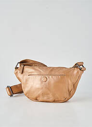 Sac doublure textile forme rectangulaire marron LEA.TONI femme