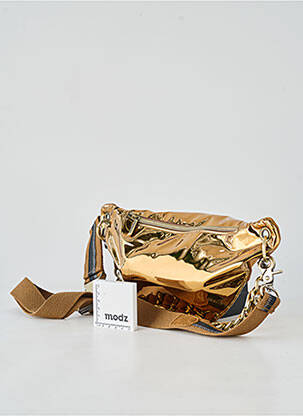 Sac doublure textile banane marron MILA LOUISE femme
