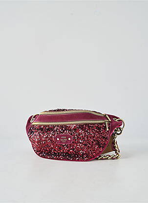 Sac banane banane violet MILA LOUISE femme