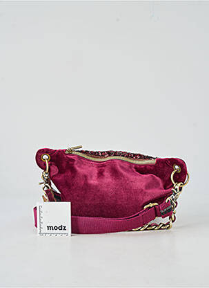 Sac banane banane violet MILA LOUISE femme