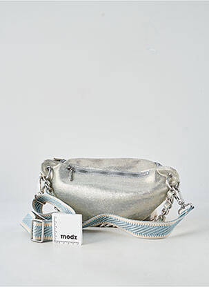 Sac banane banane argent MILA LOUISE femme