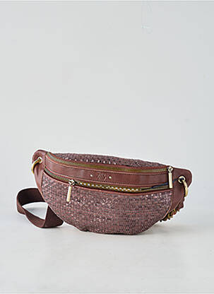 Sac banane banane marron MILA LOUISE femme