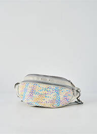 Sac banane banane argent MILA LOUISE femme