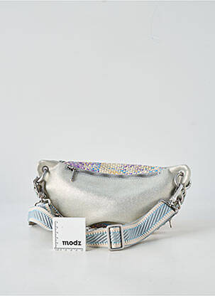 Sac banane banane argent MILA LOUISE femme