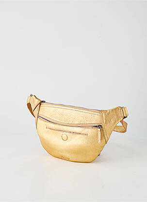 Sac multipoches forme rectangulaire or LEA.TONI femme