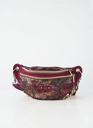 Sac banane banane violet MILA LOUISE femme