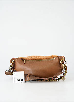 Sac banane banane marron MILA LOUISE femme