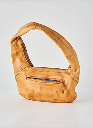 Sac doublure textile marron LEA.TONI femme