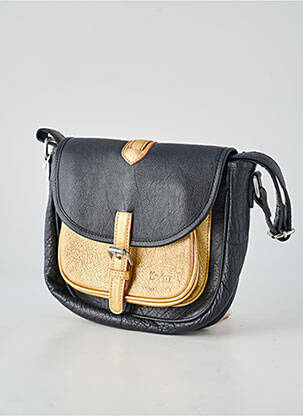 Sac multipoches forme rectangulaire or LEA.TONI femme