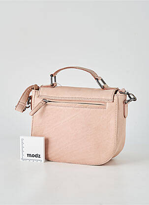 Sac doublure textile forme rectangulaire rose LEA.TONI femme