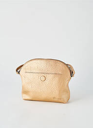 Sac multipoches forme rectangulaire or LEA.TONI femme