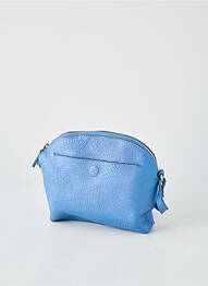 Sac multipoches forme rectangulaire bleu LEA.TONI femme