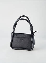 Sac fermeture zippée forme rectangulaire noir LEA.TONI femme