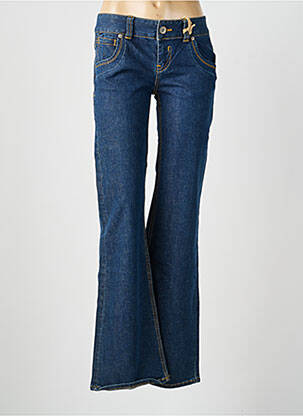 Jeans bootcut tissage brut taille basse bleu LTB femme