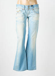 Jeans bootcut stretch taille basse bleu TOMMY HILFIGER femme