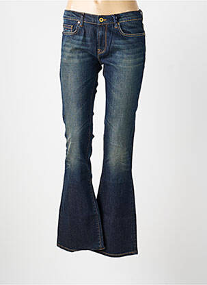 Jeans bootcut stretch taille basse bleu TOMMY HILFIGER femme