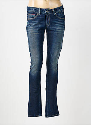 Jeans skinny stretch taille basse bleu TOMMY HILFIGER femme