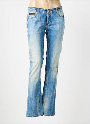 Jeans coupe slim taille basse taille basse bleu CHIPIE femme