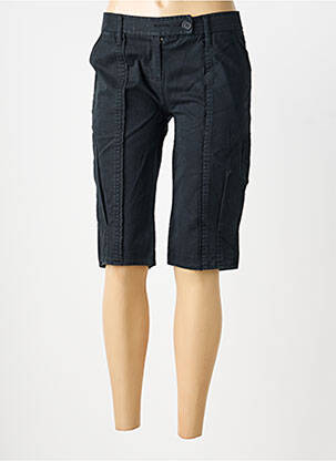 Bermuda taille à pinces taille normale noir LULUCASTAGNETTE femme