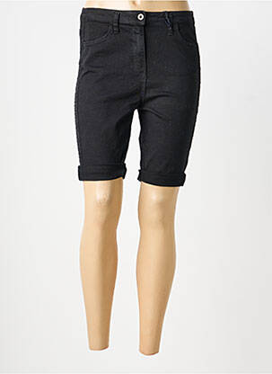 Bermuda taille normale taille normale noir PLEASE femme