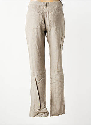 Pantalon slim taille basse taille basse marron IT'S TABOO femme