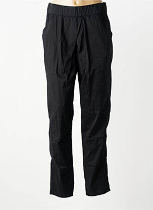 Pantalon slim taille élastique taille normale noir ELIANE ET LENA femme