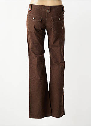 Jean coupe flare poches marron LOLA ESPELETA fille