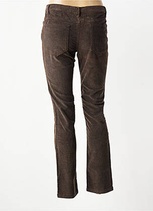 Pantalon slim stretch taille normale marron J.A.C.H.S. MFG.CO. femme