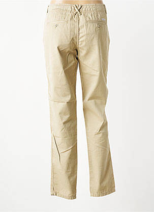 Pantalon chino taille basse taille basse beige TOMMY HILFIGER femme