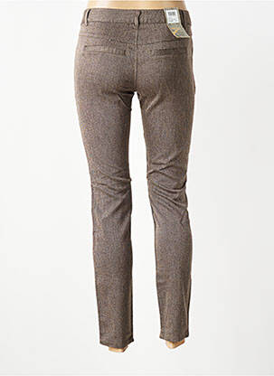 Pantalon chino taille basse taille basse marron FIRETRAP femme